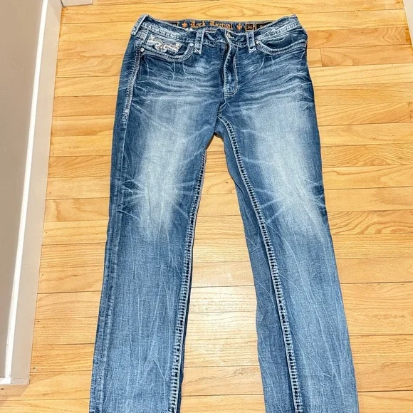 Women's Rock Revival Celinda Straight Fit 34X34 - Picture 2 of 7